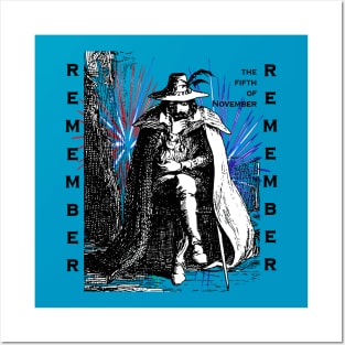 Remember Remember The Fifth Of November Illustration Posters and Art